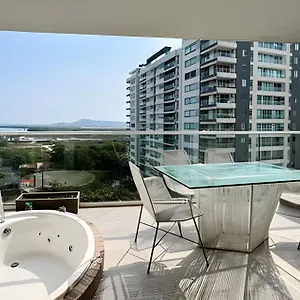  Apartment 2 Jacuzzi Y Vista Mar. Frente A Playa Colombia